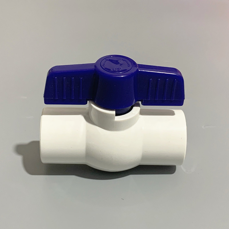 厂家直供国标美标pvc球阀202532塑料阀门家用农用阀门开关可定制