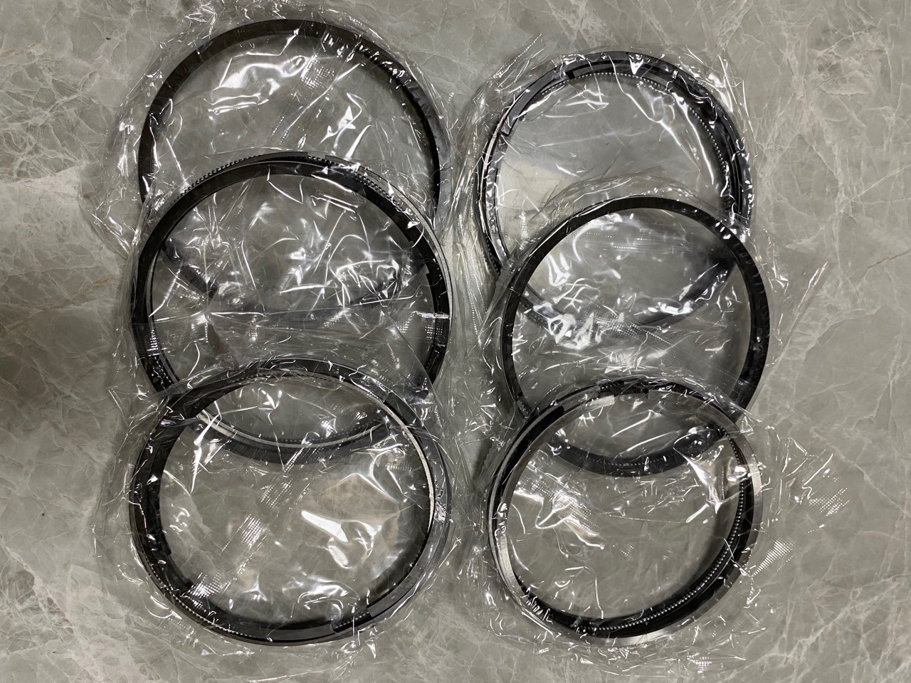 适用于三一挖掘机发动机匹配套活塞环 187812-7752气缸套活塞环