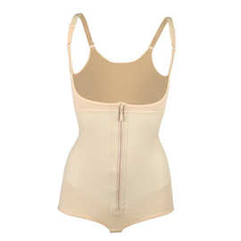 连体瘦身提臀收腹紧身产后修复双重高腰塑身拉链三角裤女士内衣