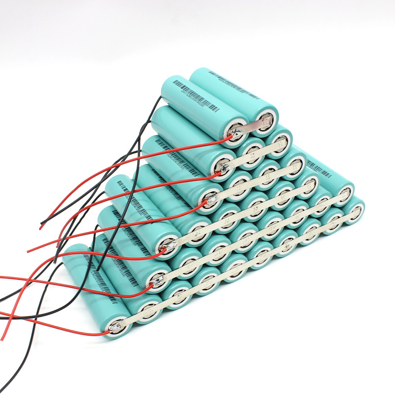 并联焊接18650锂电池组平头充电宝套件料大容量电芯3.