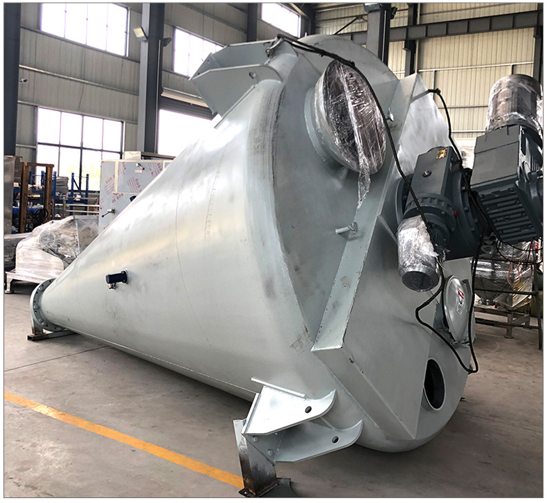 厂家供应hs双螺旋锥形混合机双锥混合机不锈钢双螺旋混料机