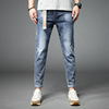 2022 new pattern Trend men's wear Korean Edition Jeans Elastic force Self cultivation Pencil Pants man trousers Jeans 8303