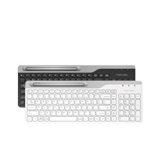 双飞燕FBK25蓝牙无线双模单键盘四方格104键办公耐用笔记本键盘
