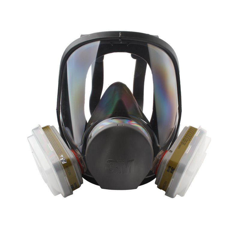 3m6800防毒全面罩防化工甲醛工业粉尘异味喷漆专用防护面具大视窗