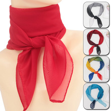 Gymnastic Towels Dancing Small Silk Scarves Women Candy跨境
