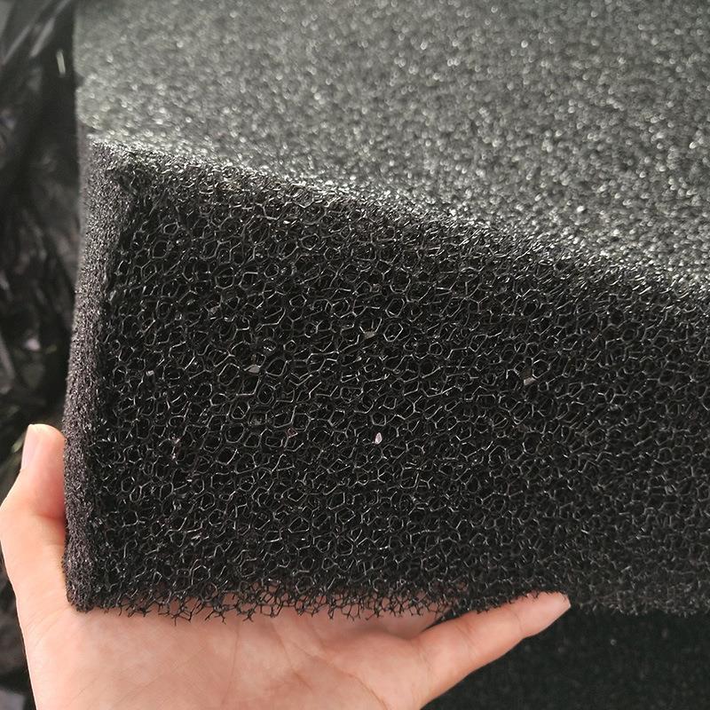 规格可裁切 100cm加厚聚氨酯pu棉网状发泡过滤海绵透气防尘阻燃棉