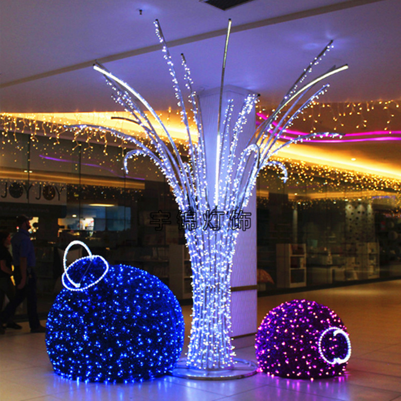led炫彩编程造型灯灯光节led铁艺造型灯户外景观led造型树灯