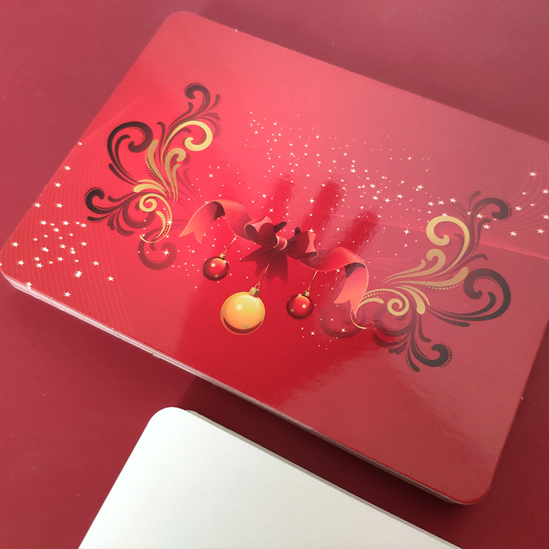 圣诞节晚会主持人手卡台词卡贺卡婚礼使用提词硬卡纸质手持稿题词