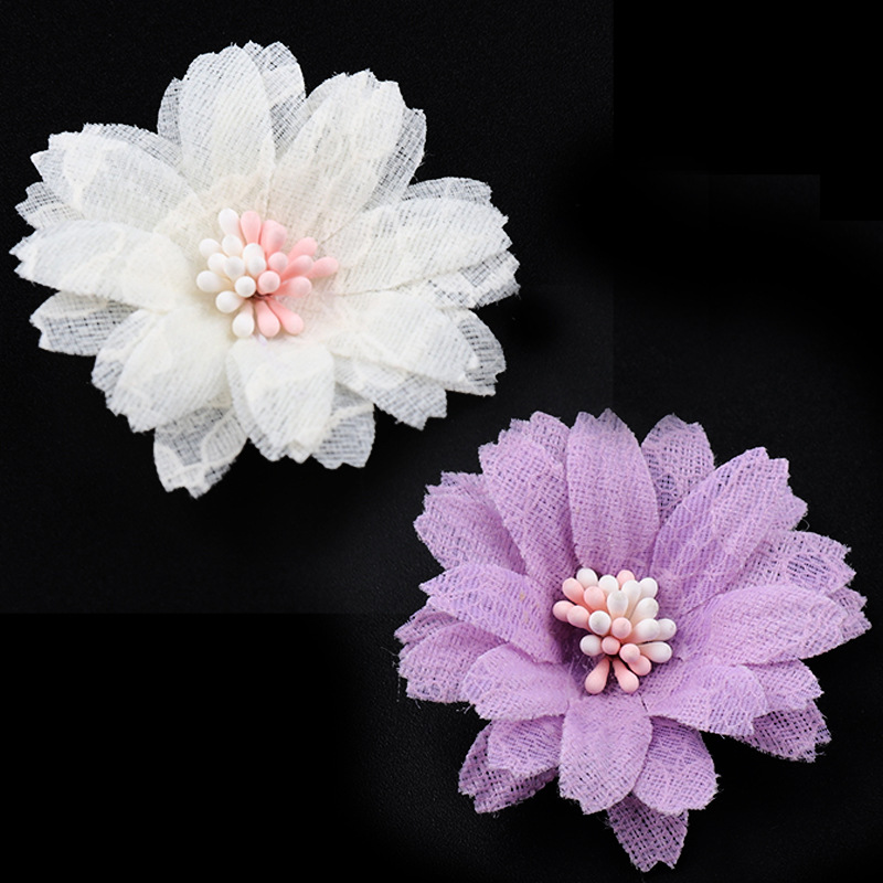 手工布花朵立体