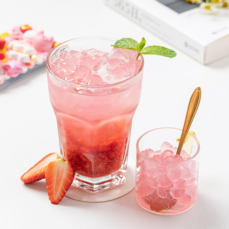 焙小姐脆波波多种水果口味寒天晶球免煮脆啵啵珍珠奶茶原料500g装