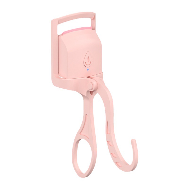 Cross-Border New Arrival Portable Temperature Control Electric Ironing Eyelash Curler Electric Heating Ironing Roll Eyelash Curler Constant Temperature Charging Curling Clamp