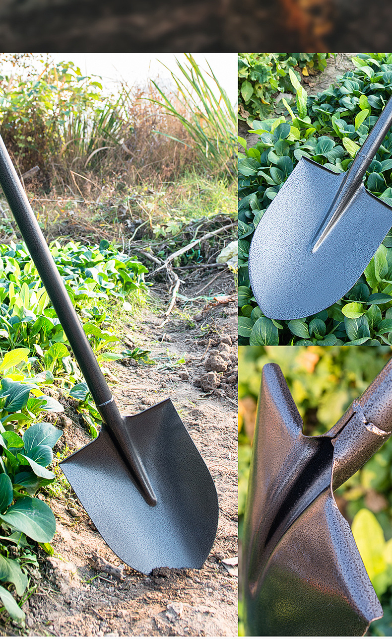 工厂直营 植树工具挖土大铲子户外园艺铁锹农用种菜锰钢铲雪园林