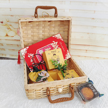 月饼包装礼品盒野餐箱复古收纳整理箱李情人节三八礼品包装盒