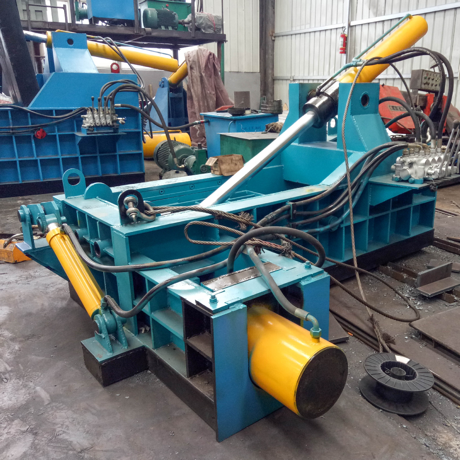 200型废铁丝压块机 废旧金属不锈钢压块机 铁屑铝屑压块成型设备