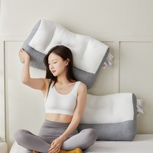 2024厂家日式牵引枕成人颈椎枕睡眠枕芯直播代发会销礼品枕头批发