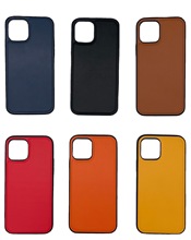 适用于iPhone12手机壳苹果12贴皮磁吸手机壳新款拼色保护套保护壳
