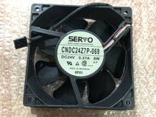 原装伺服SERVO 12038 CNDC24Z7P-069 24V 0.37A 9W 3线散热风扇