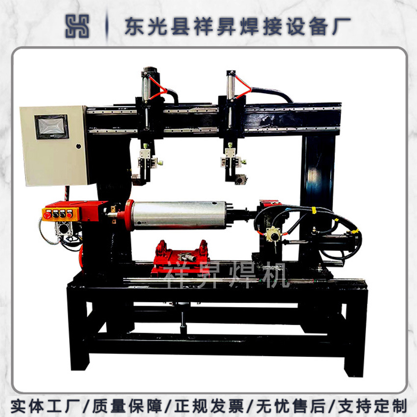 储气筒焊接机 桶罐卧式双枪环缝自动焊  碳钢储气筒焊接专机