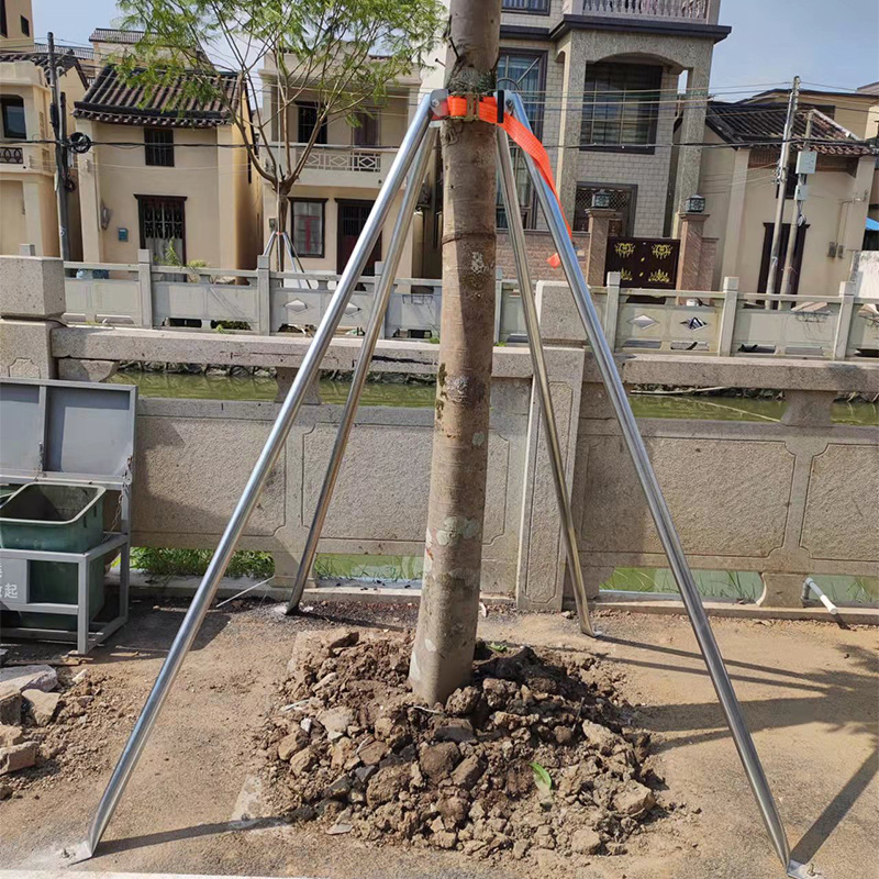 树木支撑架园林用品大树钢管支撑绑带树木支架固定器树木支撑杆