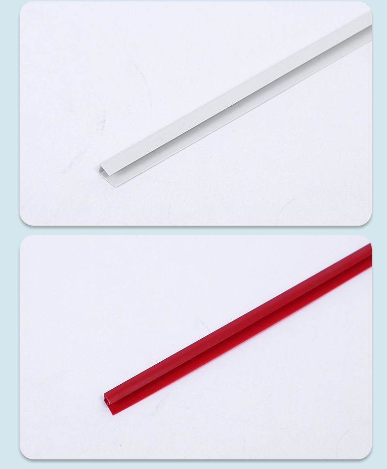 李大佬广告写真七彩展示塑料豪华1.0cmkt板包边条【厂家生产】