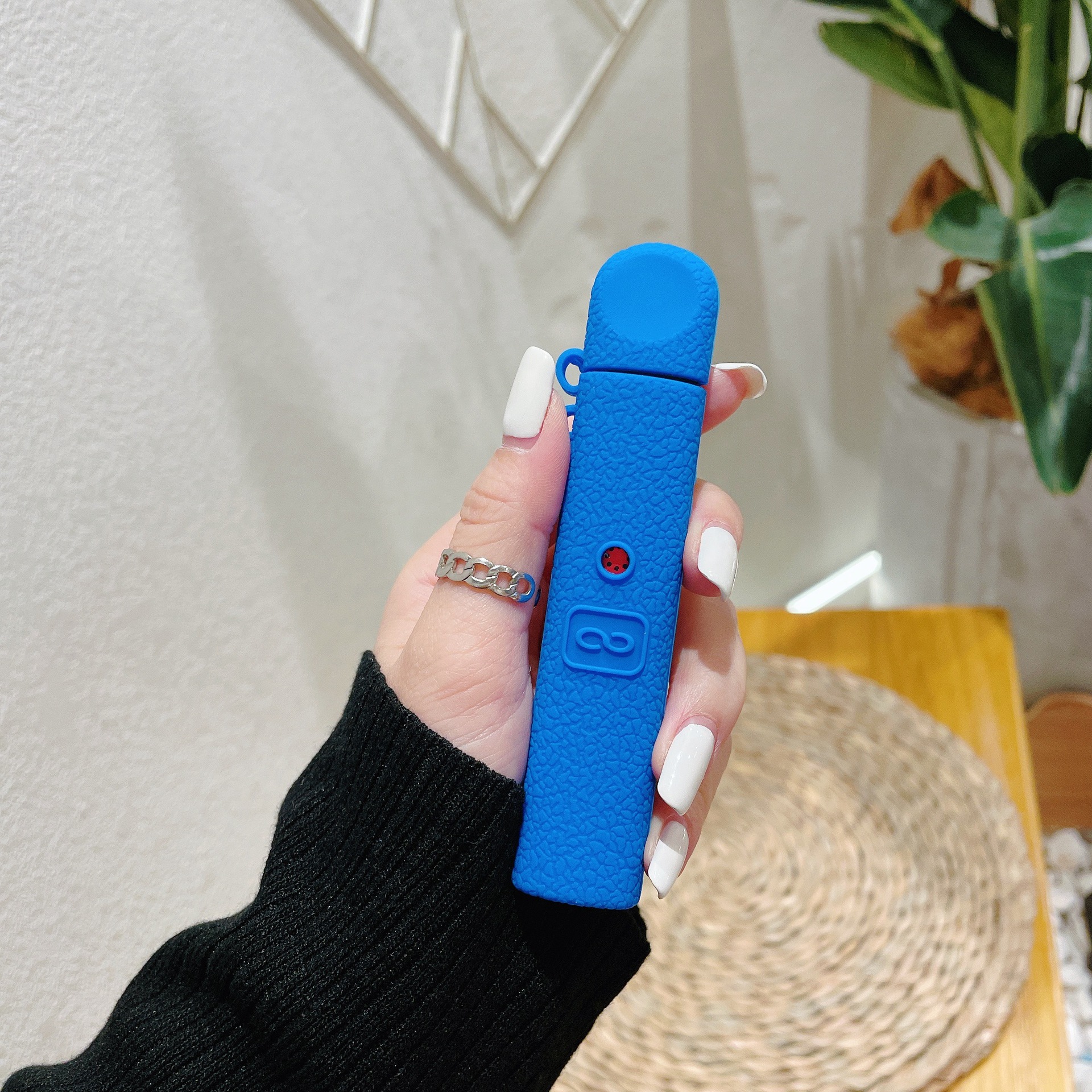 适用于relx4代皮纹硅胶套锐克电子器烟套四代无限锐克4悦客relax