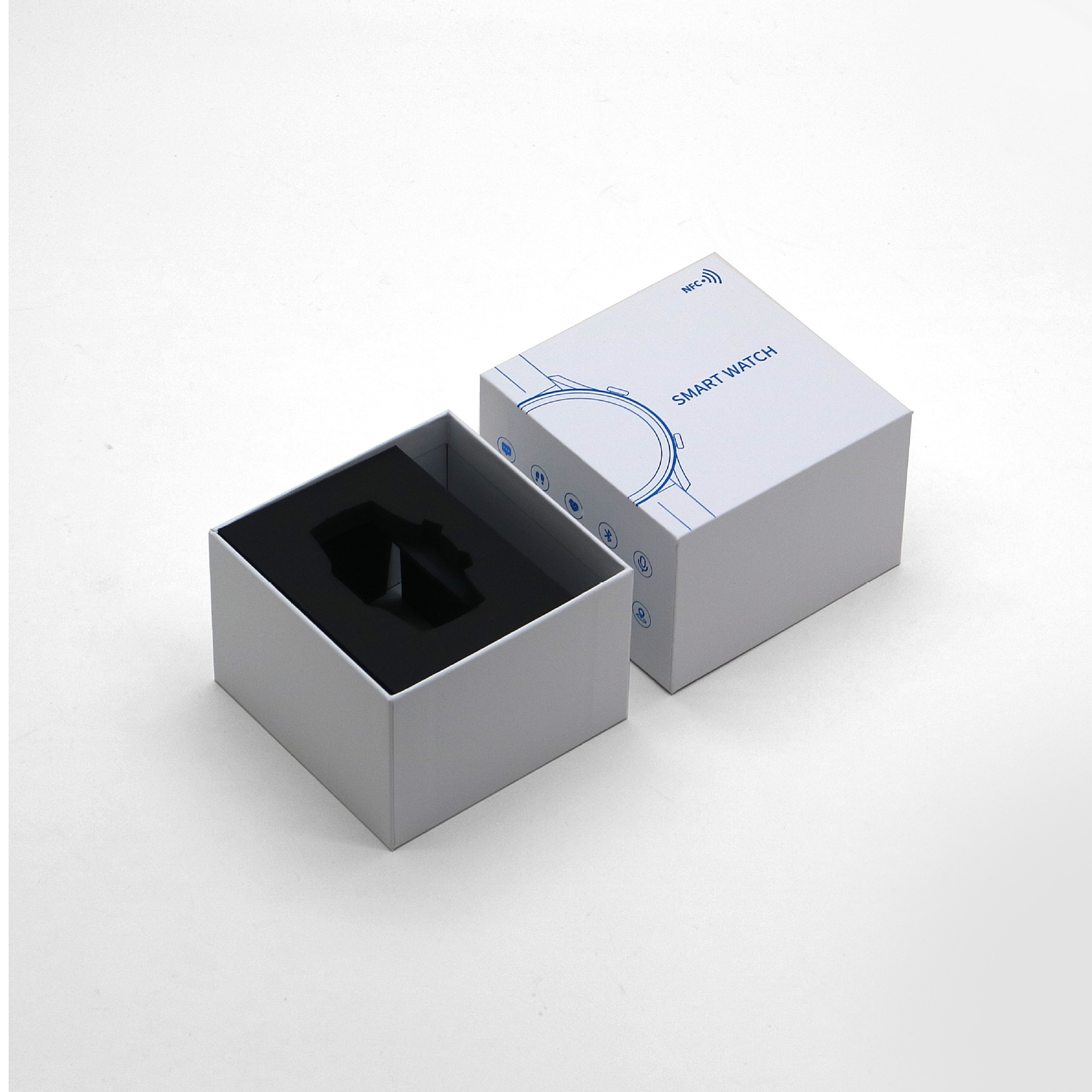 智能手表包装盒定做华为小米运动手表包装盒健康监测手环纸盒定制