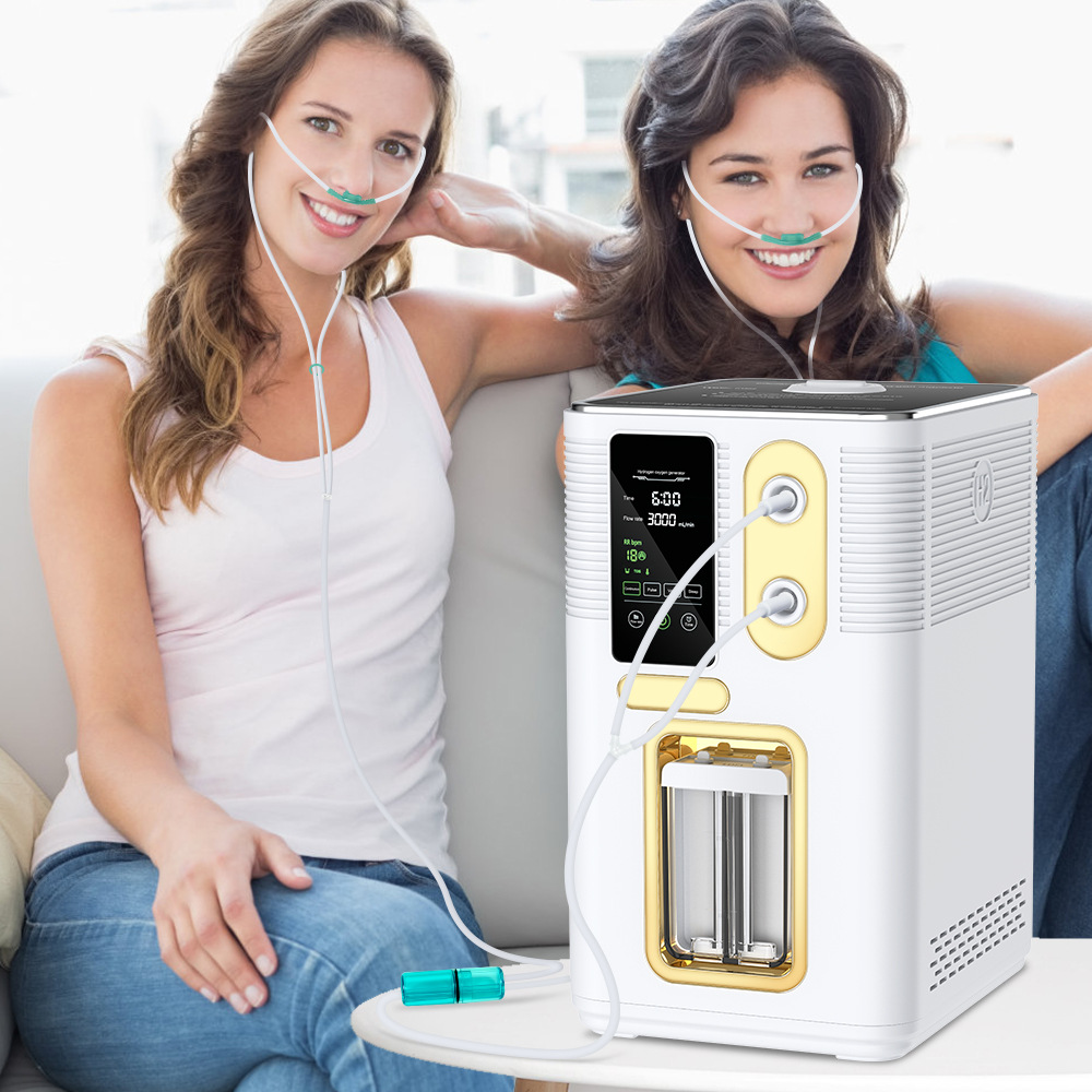 氢氧机大流量1500ml氢氧一体机家用制氢机商用吸氢富氢机电解水机