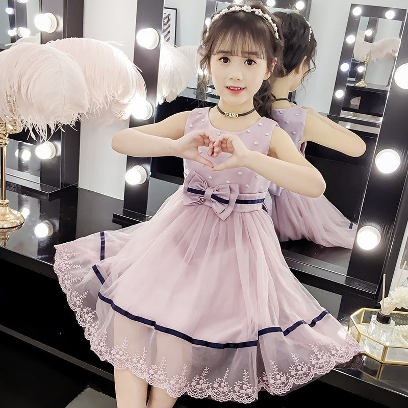 6女童夏装连衣裙2024新款5洋气7儿童网红裙子8九10岁小女孩公主裙