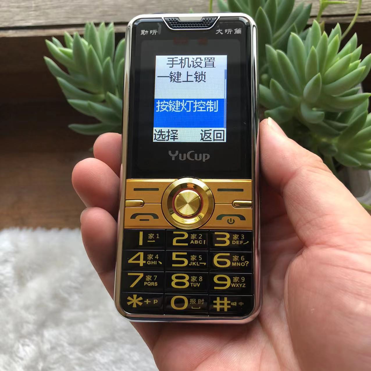 (电信)誉国威g65天翼真语音王双灯电信老人手机大听筒功能手机