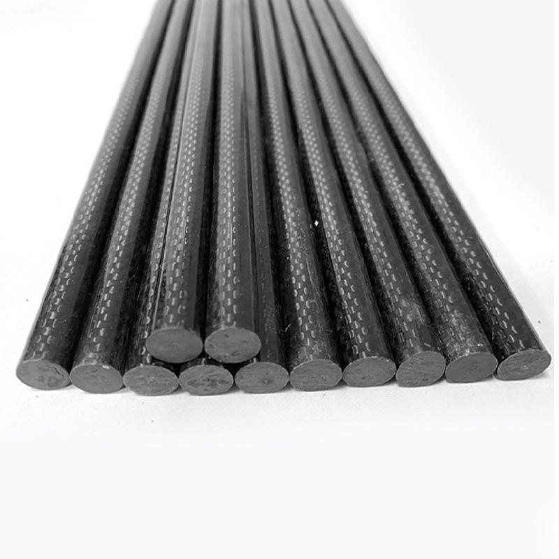 厂家直销高强度碳纤维棒碳纤维制品碳管碳素纤维管 3k