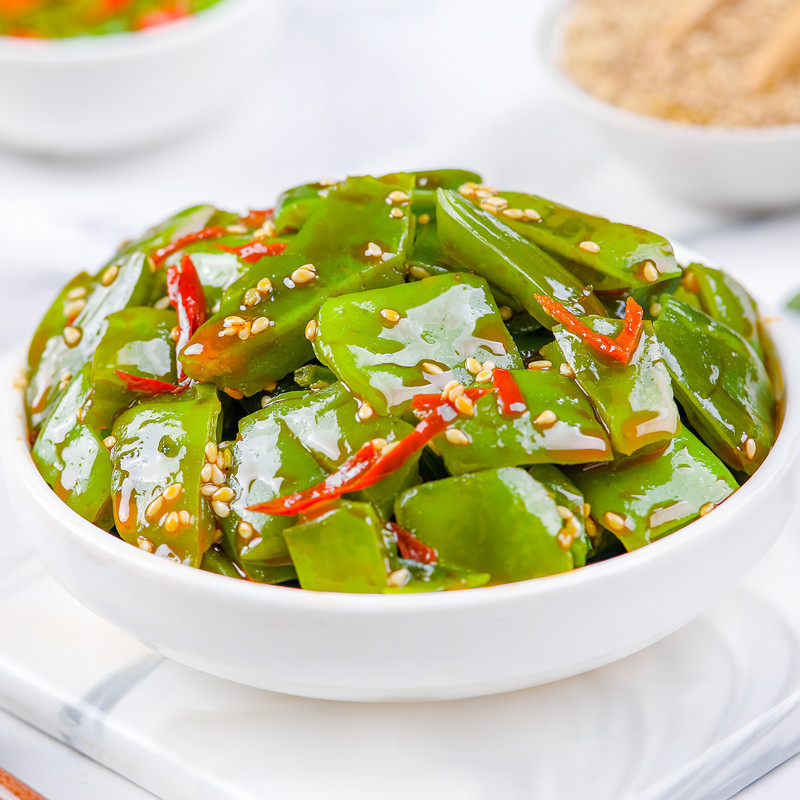 400g裙带菜梗段香辣海白菜即食海藻菜大连海裙菜海带丝下酒菜沙拉