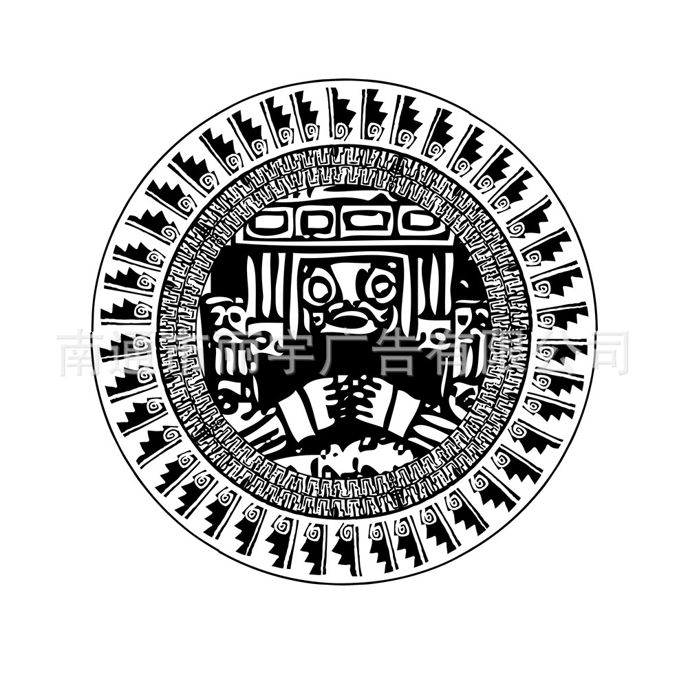 部落 个性 标志 图案自粘可移除pvc贴纸 墙贴 车贴货源