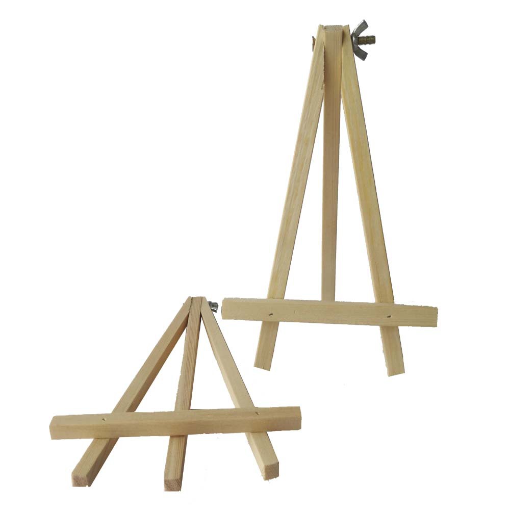 18*24松木迷你小画架三角架实木画架儿童画板架厂家批发
