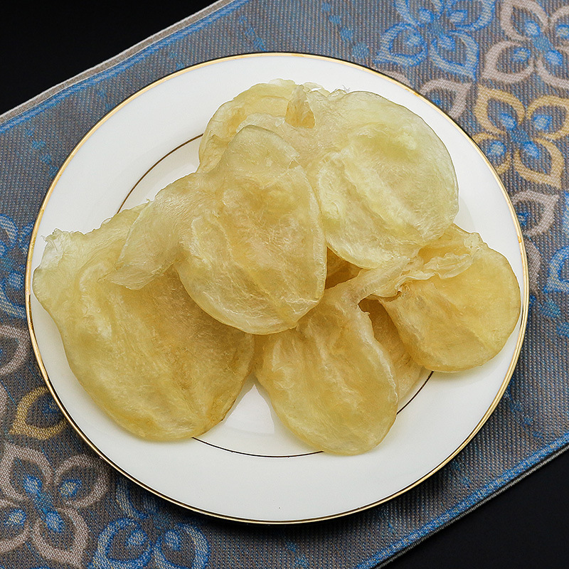 散装渔民生晒鱼胶干货深海黄花胶鱼肚鱼鳔干筒鱼胶100克石斑肚