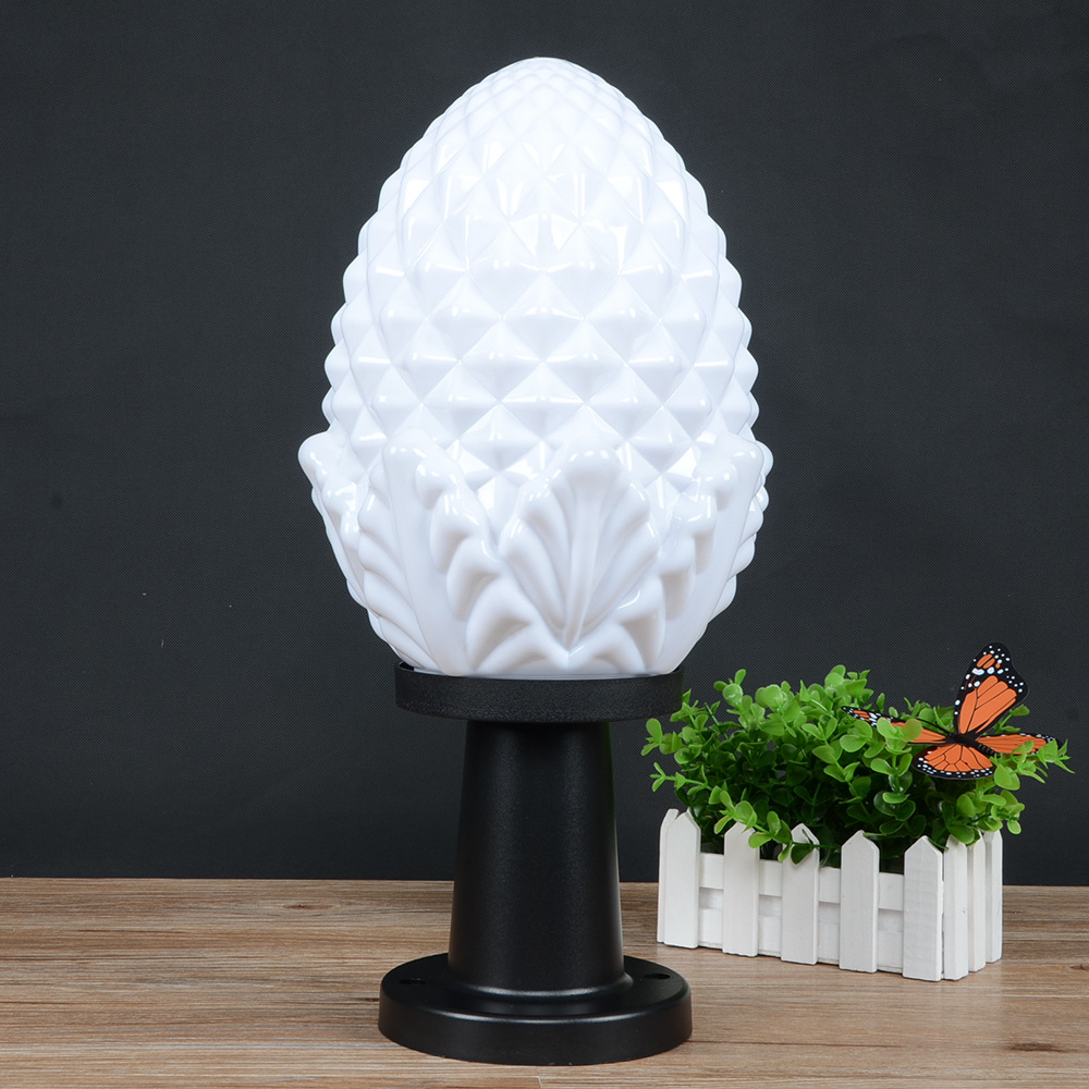 亚克力吹塑灯罩 透明色 塑料户外围墙灯灯罩