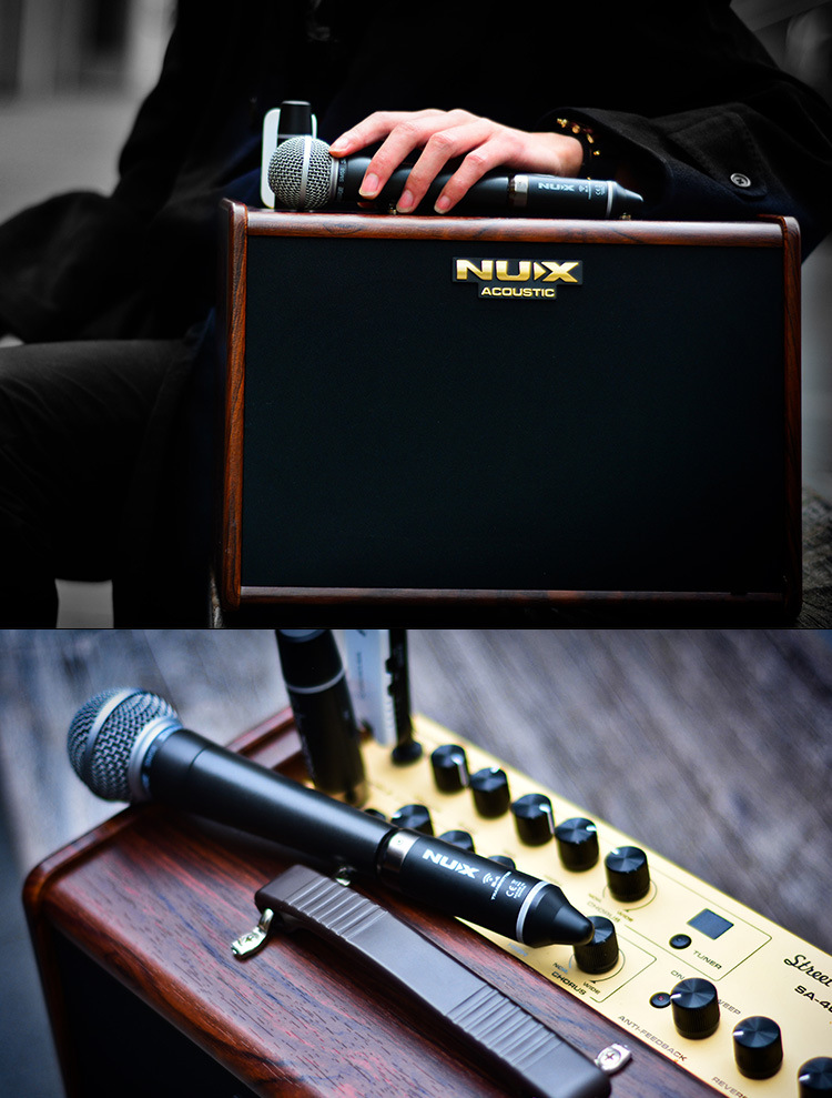 nux音箱户外吉他民谣弹唱sa40/25贝司鼓萨克斯电吹管音响ac50鼓机
