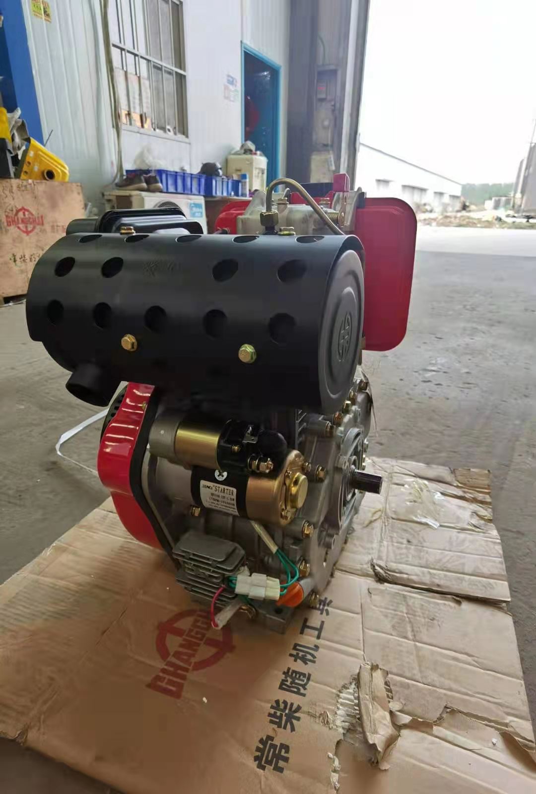 新款常柴192柴油发动机10马力12马力风冷柴油机 小挖机用柴油机