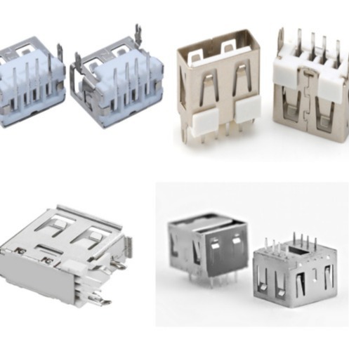 USB短体10.0 侧插 卧式 卧插90° 立式立插180°  橙色 蓝色 绿色