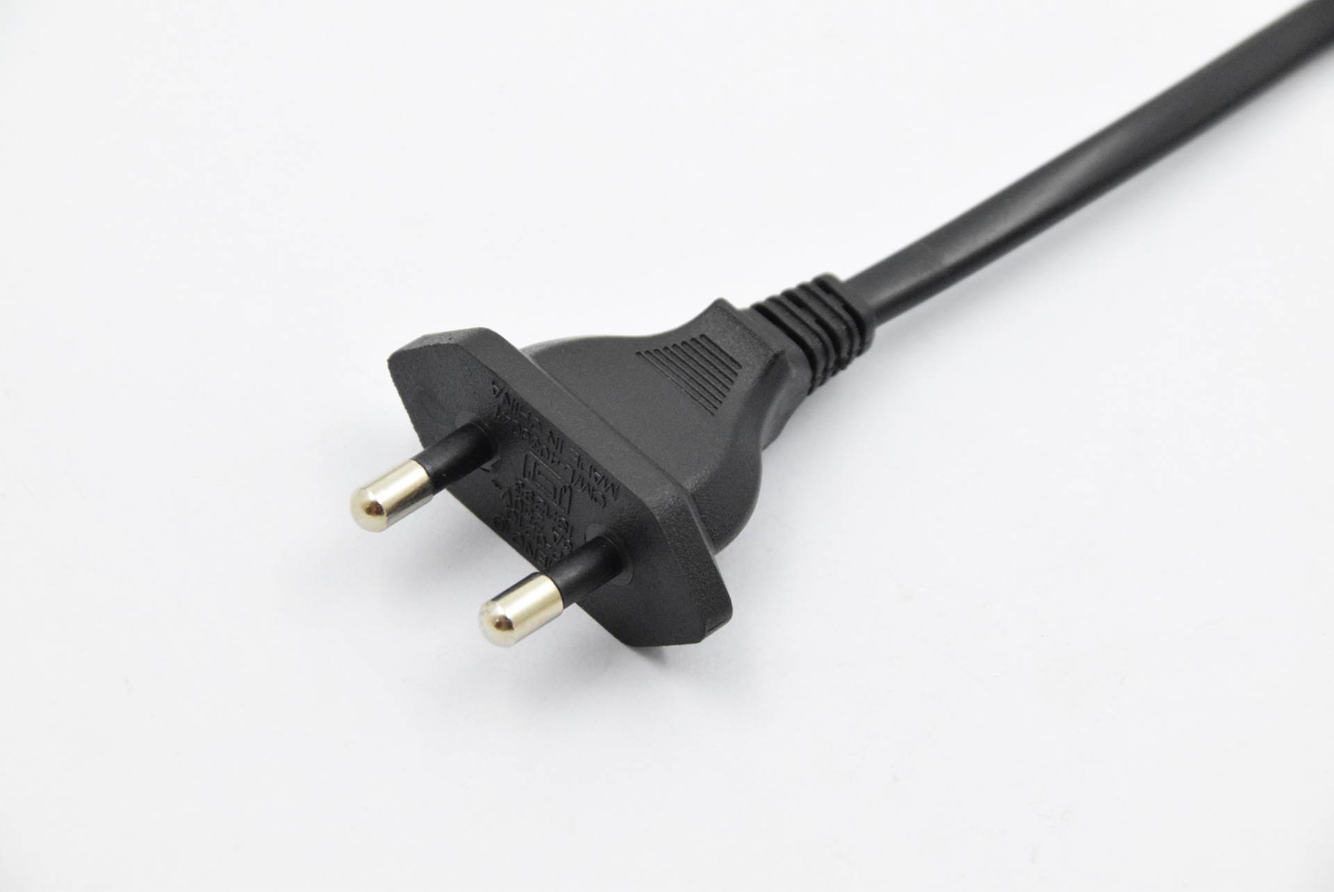 印度插头电源线isi认证1100v电线 印度三插印度两插16a 6a 2.5a