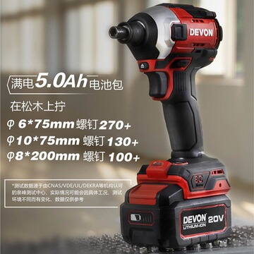 大有20v锂电无刷冲击起子机5762充电批大扭力扳手电动螺丝刀工具
