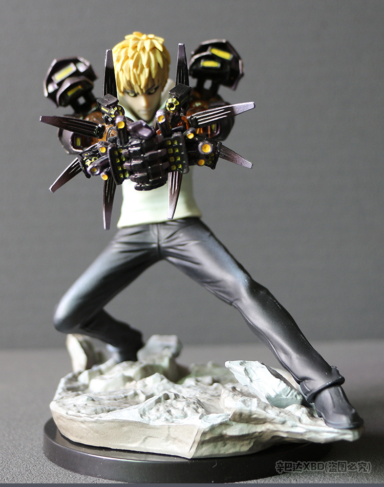 一拳超人 埼玉老师徒弟 杰诺斯 手办模型雕像摆件