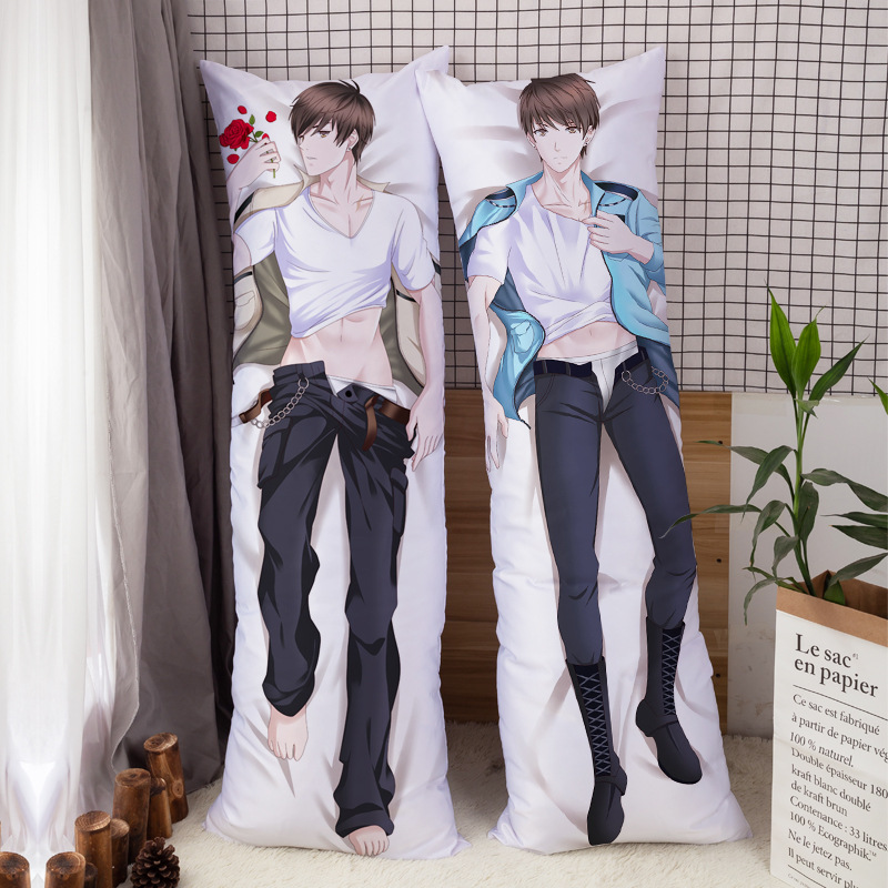 恋与制作人动漫周边抱枕双面等身抱枕二次元抱枕套高清外贸批发