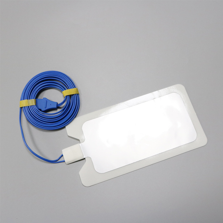 【iso认证】一次性使用中性电极贴带线单极负极板电刀双极回路板