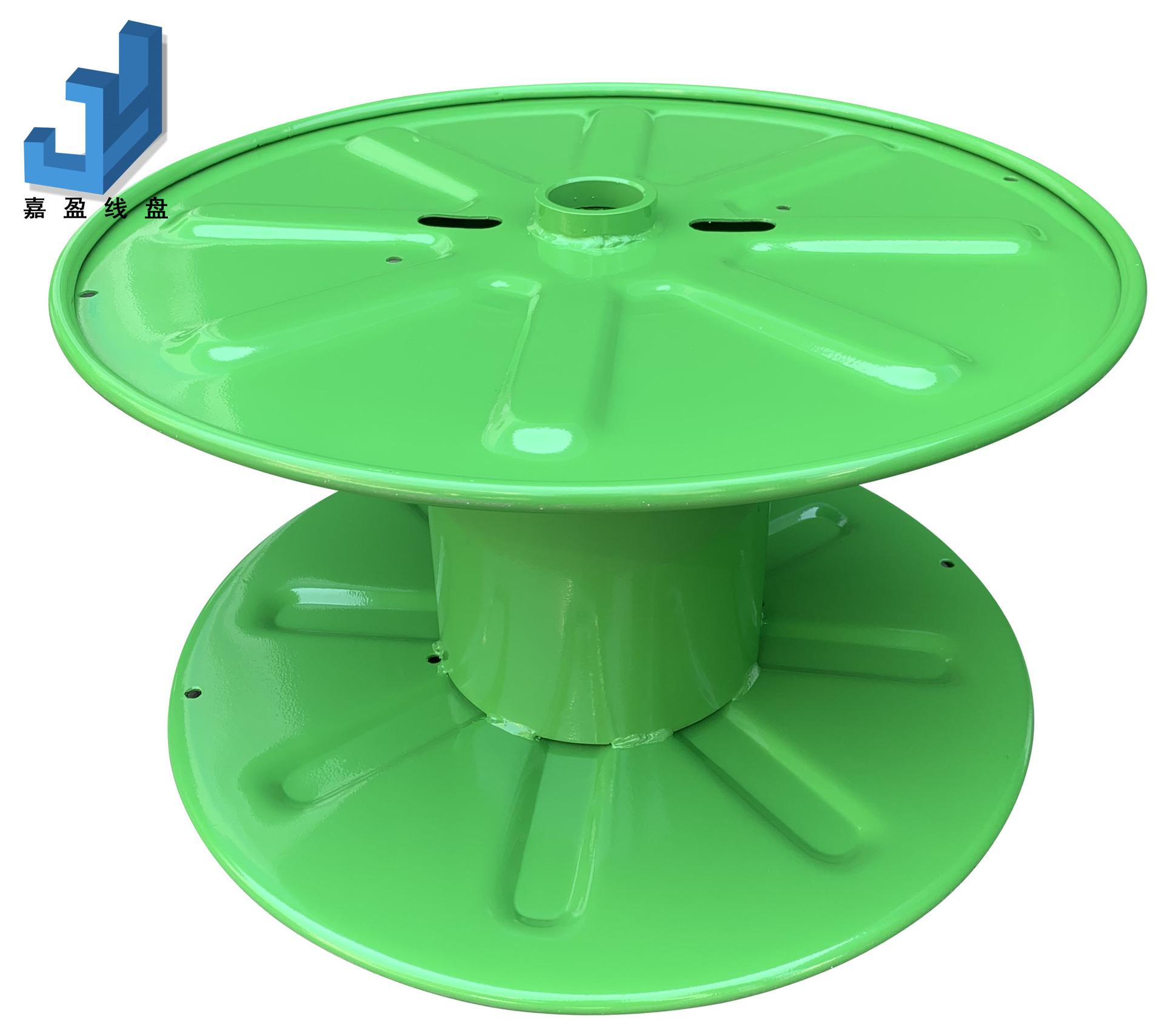 东莞嘉盈铁盘源头厂家Φ630型冲压铁线盘 铁线轴 瓦楞盘 钢板盘