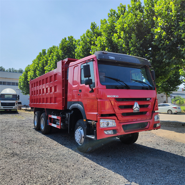 出口中国重汽集团豪沃6*4自卸卡车howo二手自卸翻斗车375马力