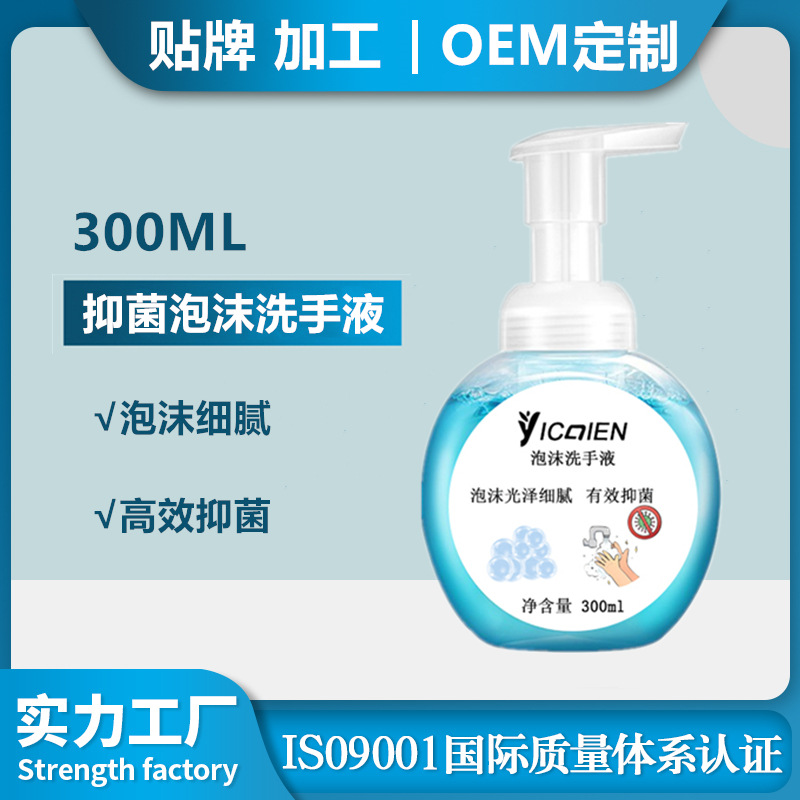 Customized Foam Hand Sanitizer Fragrance Bubble Mousse Cleaning Hand Sanitizer Export Foreign Trade OEM OEM OEM Factory