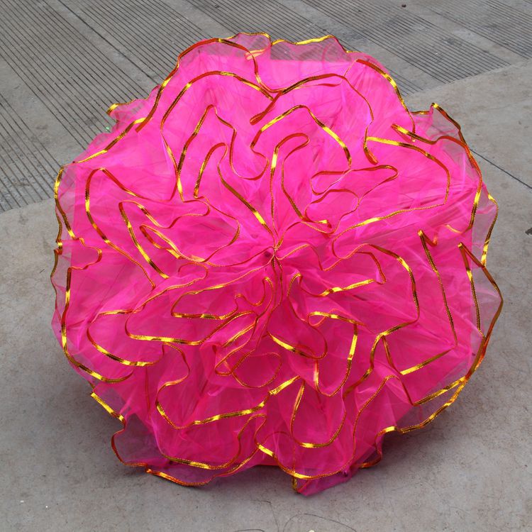 儿童舞蹈伞大秧歌伞花伞演出道具装饰广场走秀成人跳舞伞工艺伞