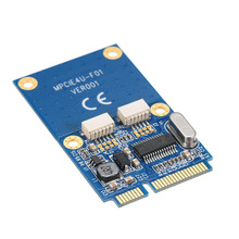 Mini pci-e转usb转接卡 笔记本主板mpcie转双口USB2.0接口扩展卡