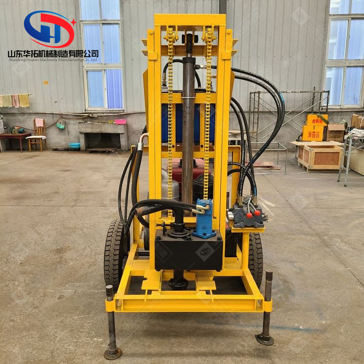 民用液压打井机150米钻井机 工程降水井打井机 大口径水井钻机