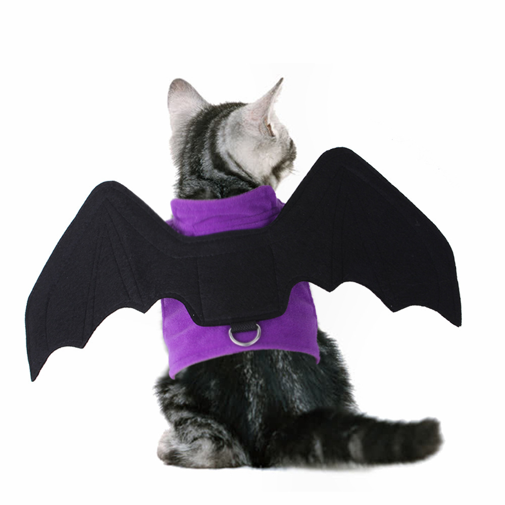 Dog Bat Costume Halloween Pet Clothes Dog Costume Halloween Dog Accessories